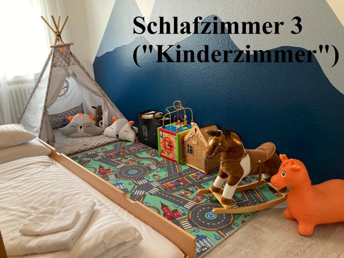 4-Zimmer Kinderfreundliche Ferienwohnung Friedrichshafen Exterior foto